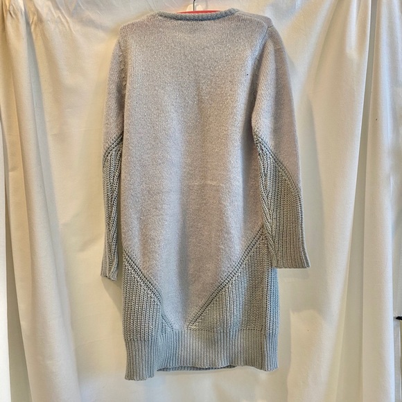 Guess RHINESTONE LOGO Winter Christmas Holidays SWEATER DRESS size 7 - Picture 10 of 11